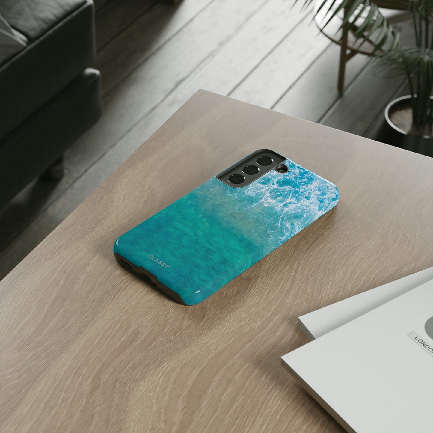 Ocean Tough Case - Classy Cases - Phone Case - Samsung Galaxy S22 - Glossy -