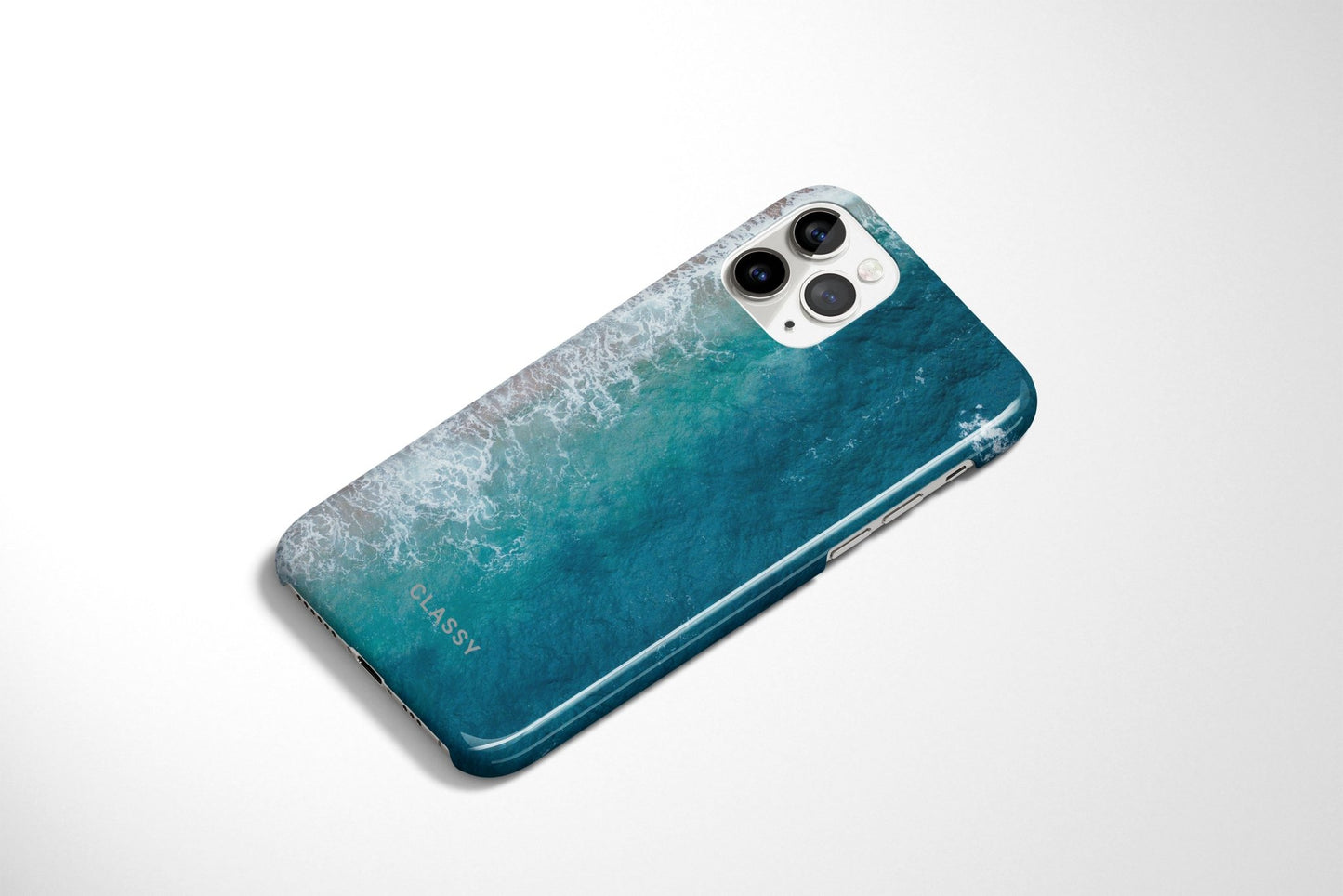 Ombre Ocean Snap Case - Classy Cases - Phone Case - iPhone 12 Pro Max - Glossy -