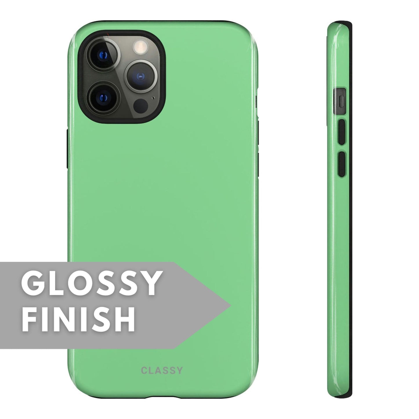 Pastel Green Tough Case - Classy Cases - Phone Case - Samsung Galaxy S22 - Glossy -