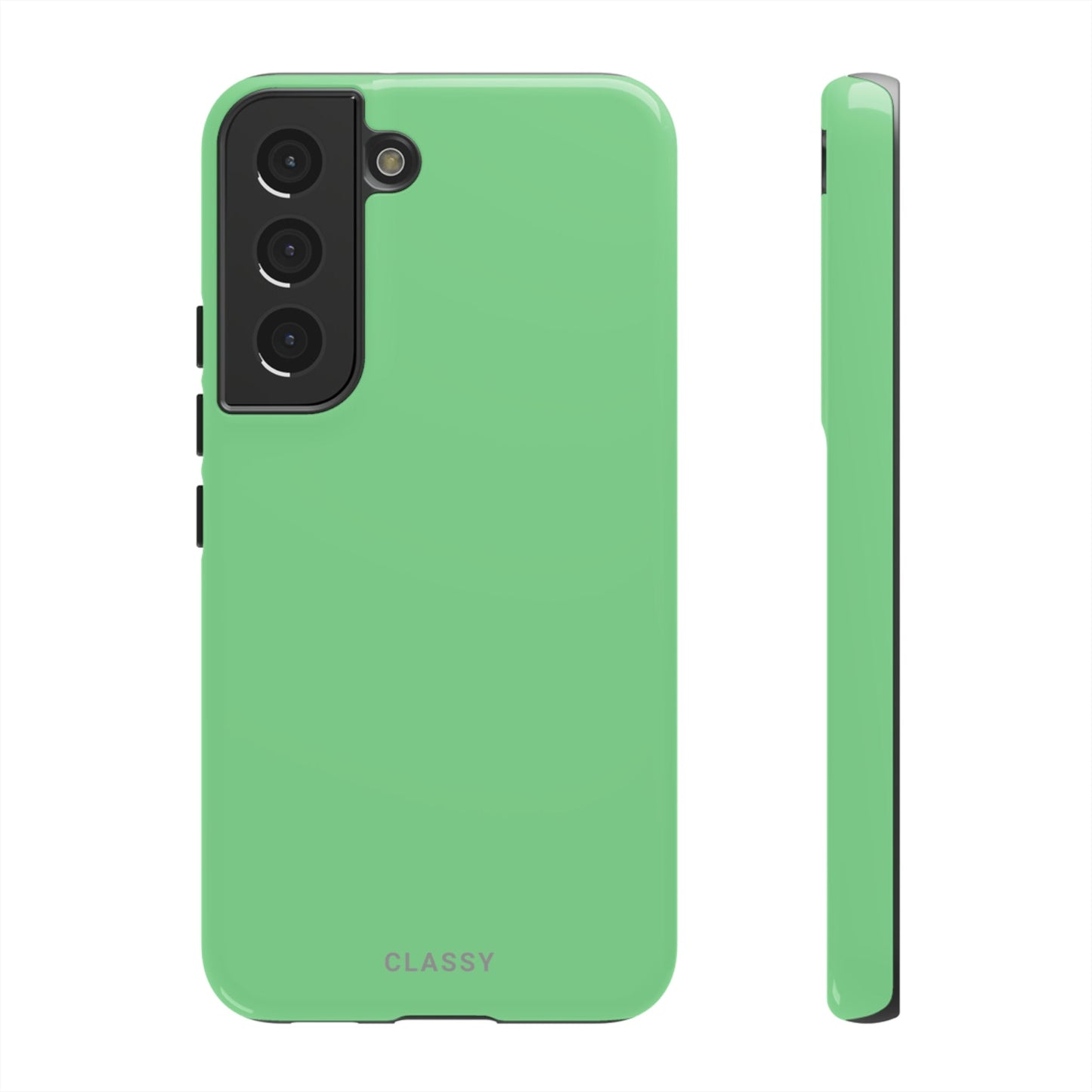 Pastel Green Tough Case - Classy Cases - Phone Case - Samsung Galaxy S22 - Glossy -