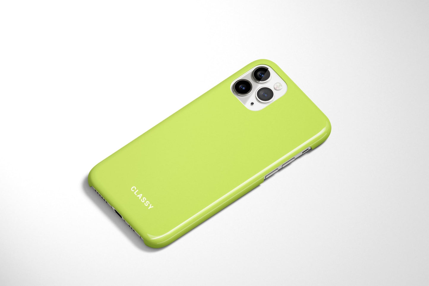 Pastel Lime Green Snap Case - Classy Cases - Phone Case - iPhone 14 - Glossy -