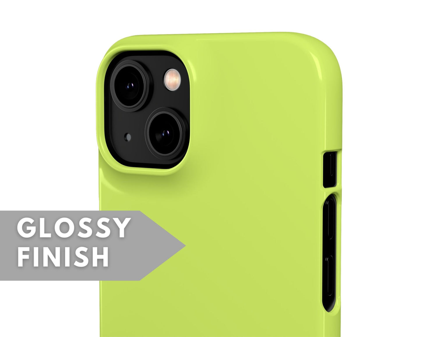Pastel Lime Green Snap Case - Classy Cases - Phone Case - iPhone 14 - Glossy -