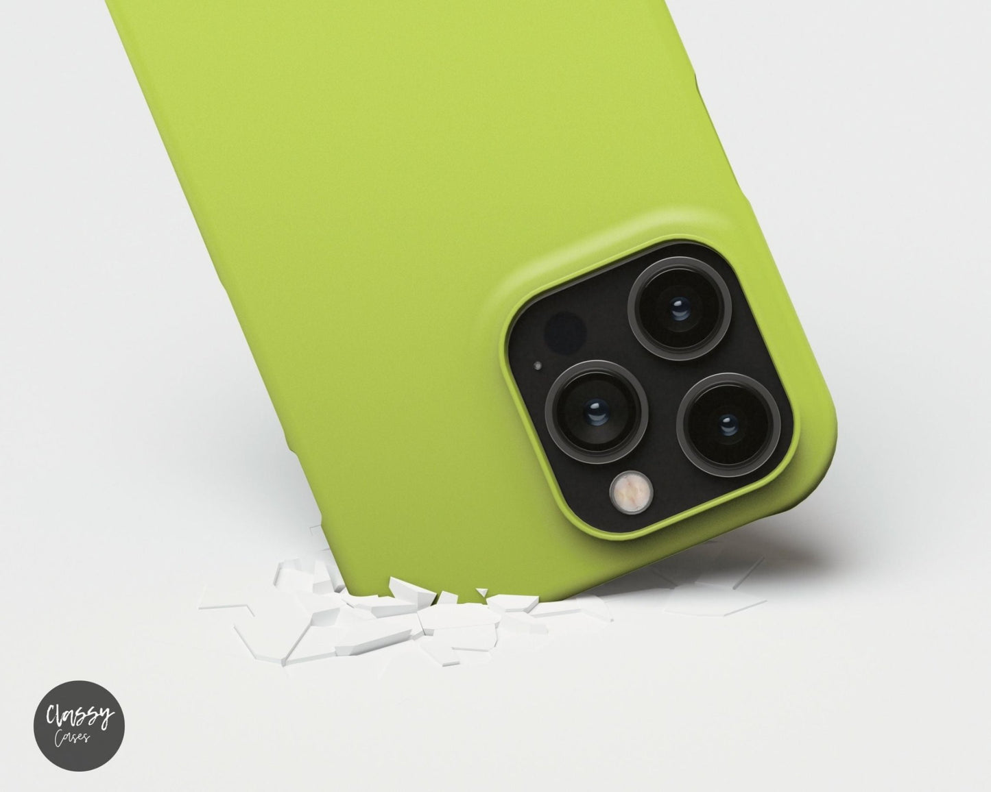 Pastel Lime Green Snap Case - Classy Cases - Phone Case - iPhone 14 - Glossy -