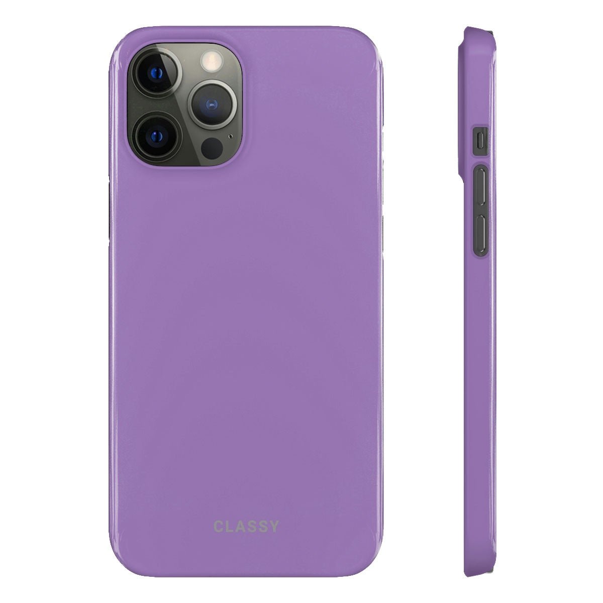 Pastel Purple Snap Case - Classy Cases - Phone Case - iPhone 12 Pro Max - Glossy -