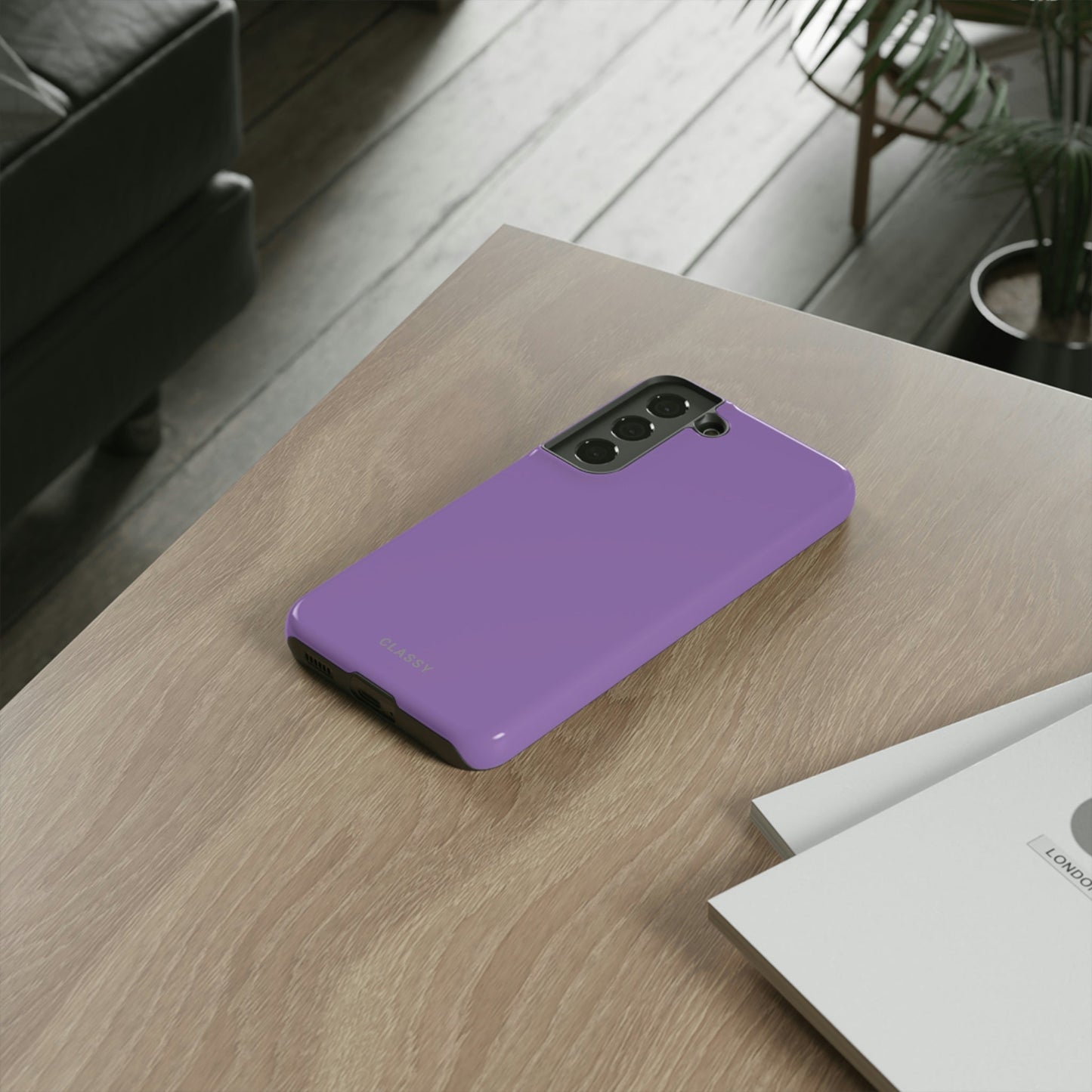 Pastel Purple Tough Case - Classy Cases