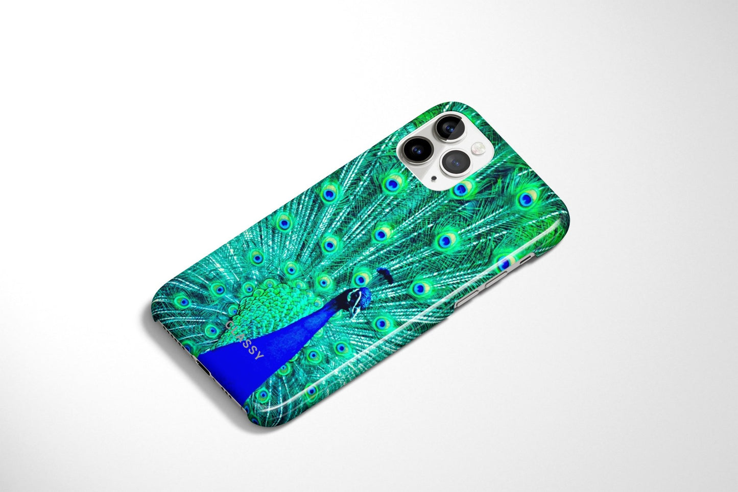 Peacock Snap Case - Classy Cases - Phone Case - iPhone 14 - Glossy -