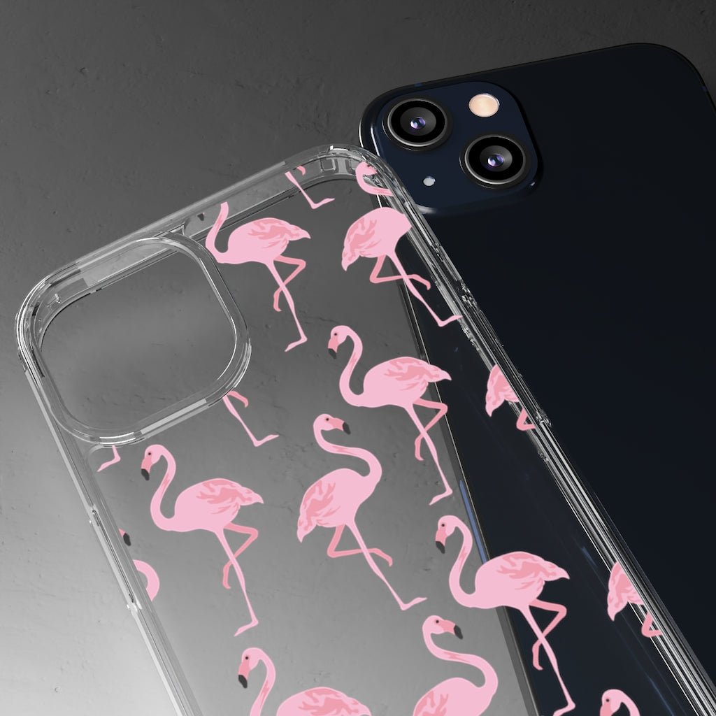 Pink Flamingo Clear Case - Classy Cases