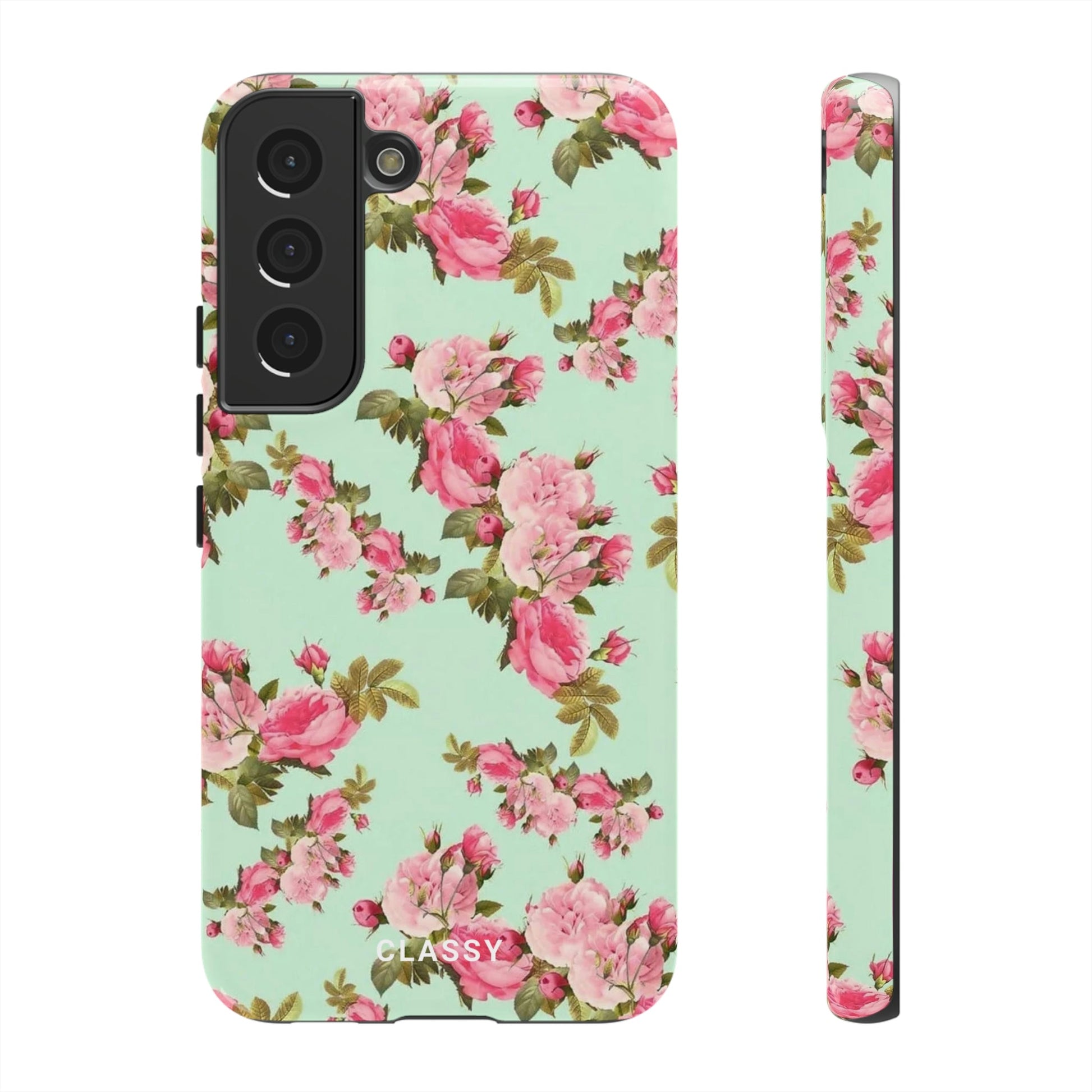 Pink Flowers Tough Case - Classy Cases
