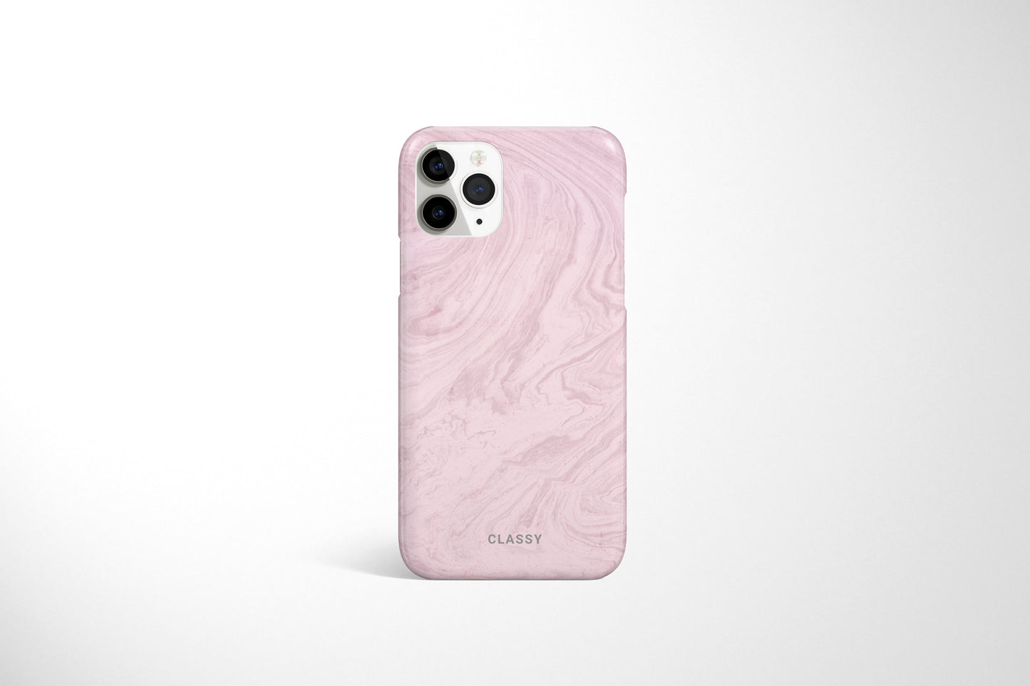 Pink Marble Snap Case - Classy Cases - Phone Case - iPhone 12 Pro Max - Glossy -