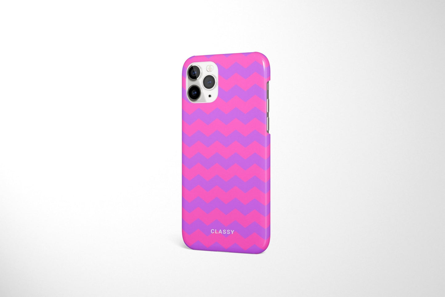 Pink Pattern Snap Case - Classy Cases - Phone Case - iPhone 14 - Glossy -