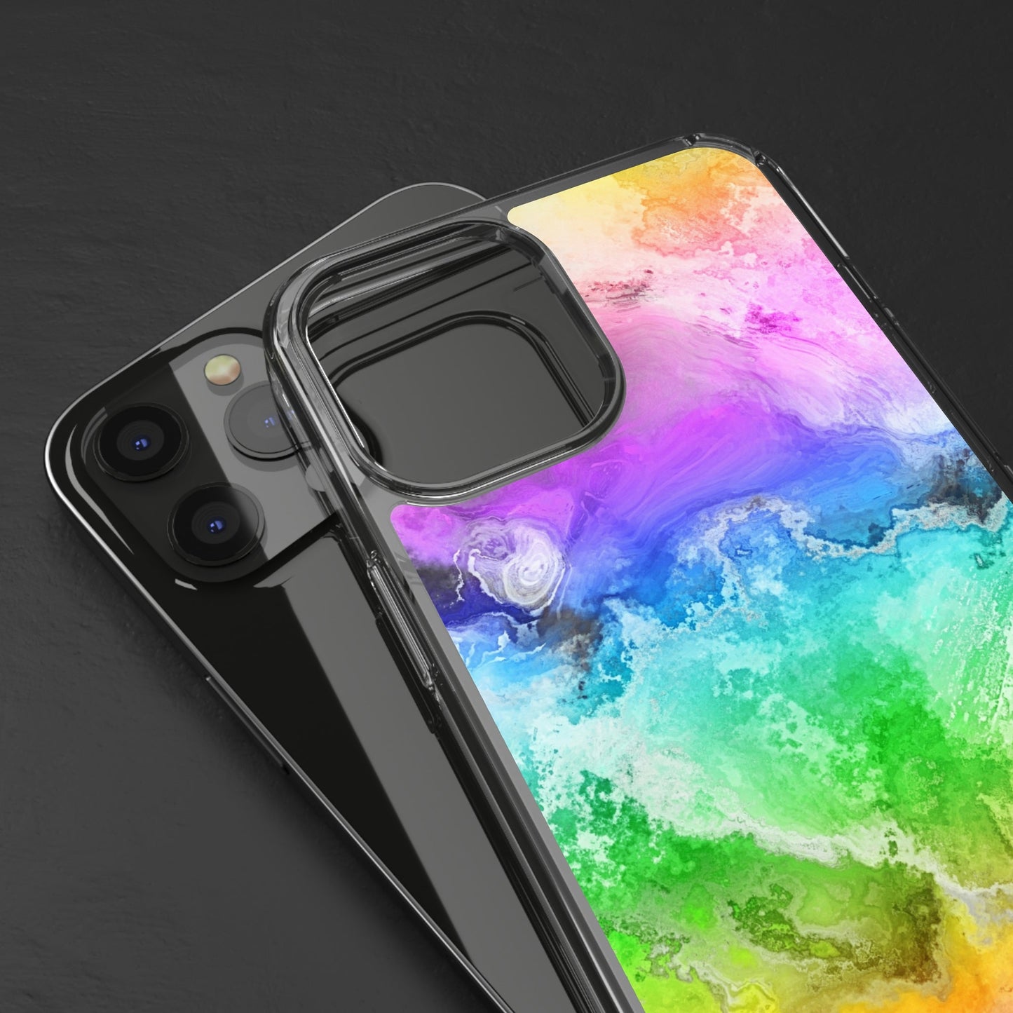 Pride LMBTQ Clear Case - Classy Cases - Phone Case - iPhone 12 Pro Max - With gift packaging -