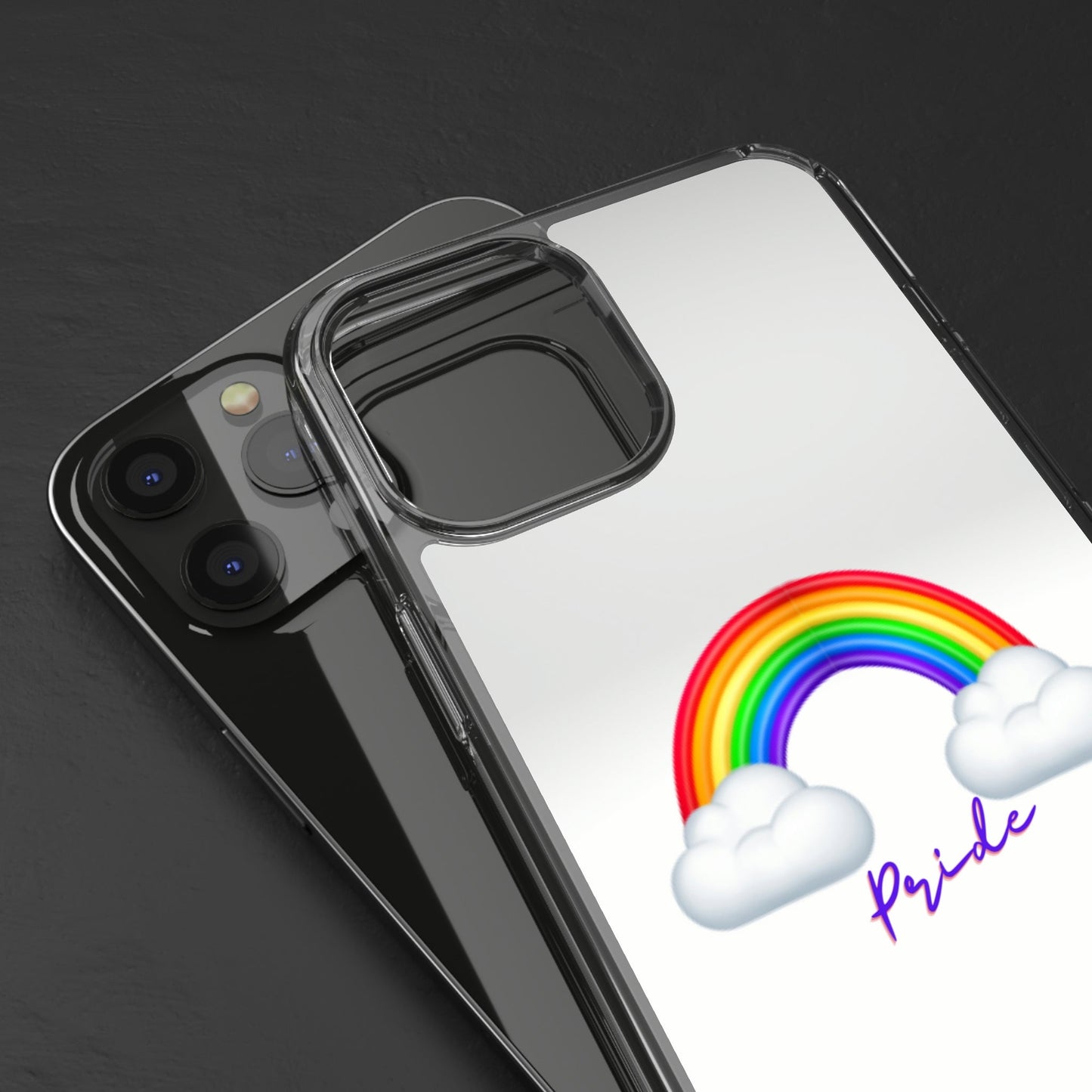 Pride LMBTQ Clear Case - Classy Cases - Phone Case - iPhone 12 Pro Max - With gift packaging -