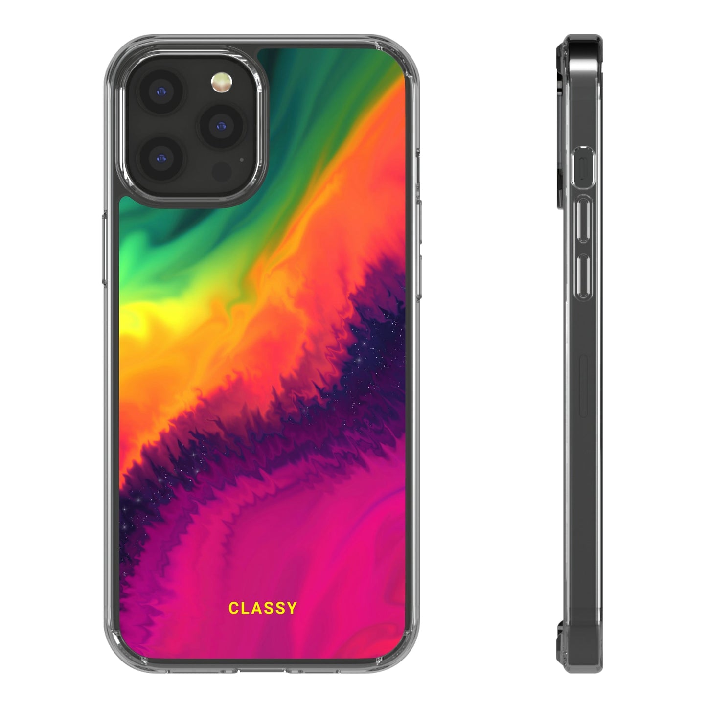 Pride LMBTQ Clear Case - Classy Cases - Phone Case - iPhone 12 Pro Max - With gift packaging -
