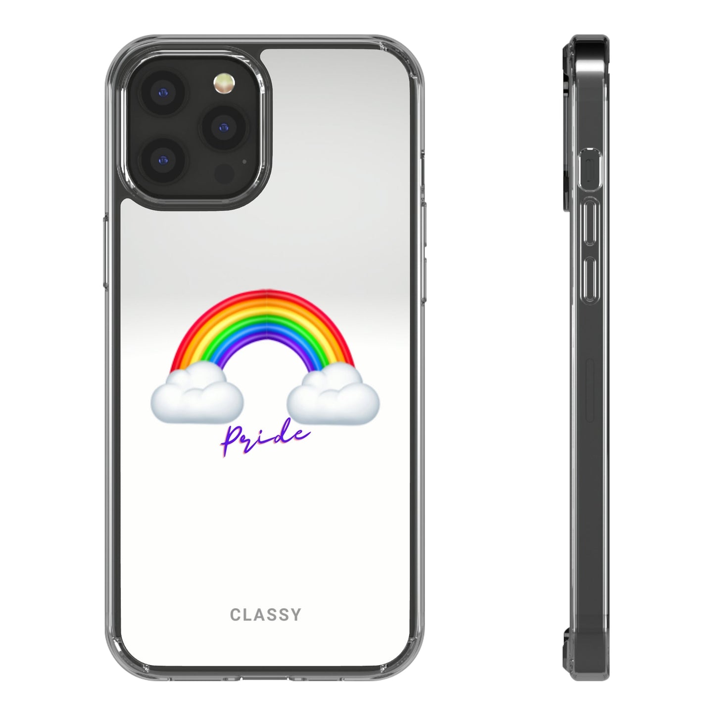 Pride LMBTQ Clear Case - Classy Cases - Phone Case - iPhone 12 Pro Max - With gift packaging -