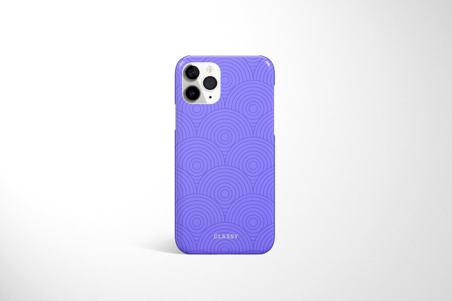 Purple Circles Snap Case - Classy Cases - Phone Case - iPhone 14 - Glossy -