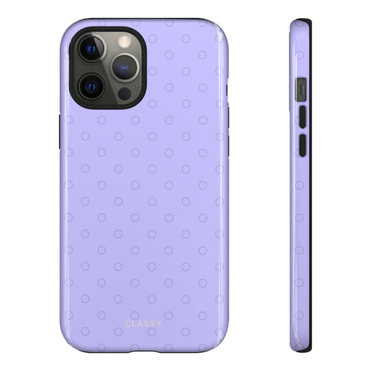 Purple Dots Tough Case - Classy Cases