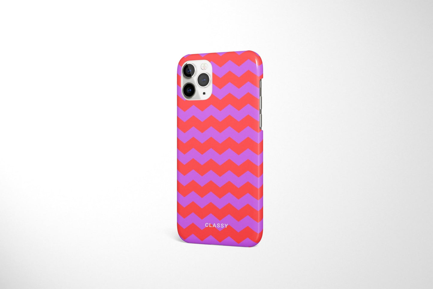 Purple Pattern Snap Case - Classy Cases - Phone Case - iPhone 14 - Glossy -