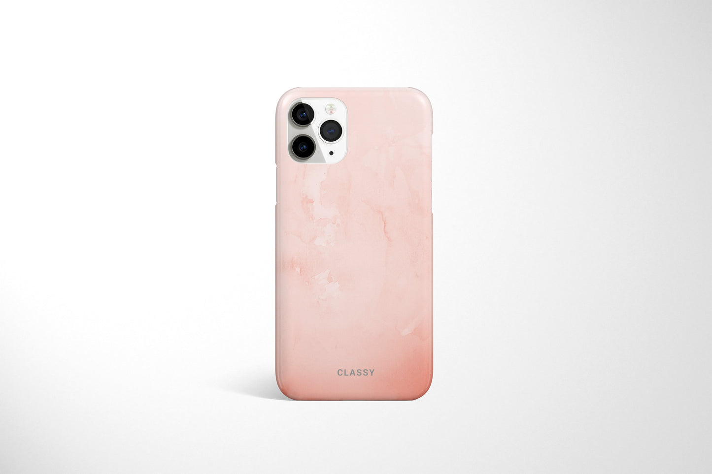 Simple Pink Marble Snap Case - Classy Cases - Phone Case - iPhone 12 Pro Max - Glossy -