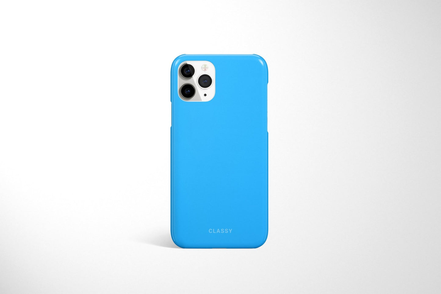 Sky Blue Snap Case - Classy Cases - Phone Case - iPhone 14 - Glossy -