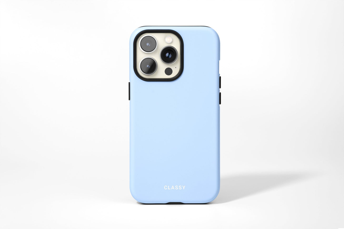 Sky Blue Tough Case - Classy Cases - Phone Case - iPhone 14 - Glossy -