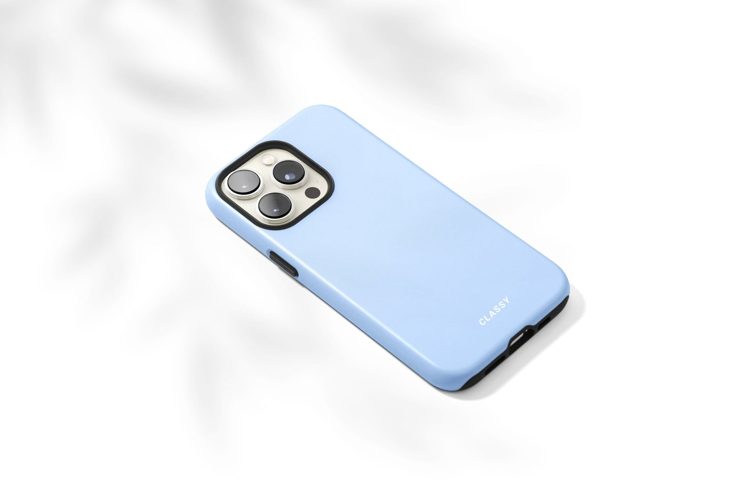 Sky Blue Tough Case - Classy Cases - Phone Case - iPhone 14 - Glossy -