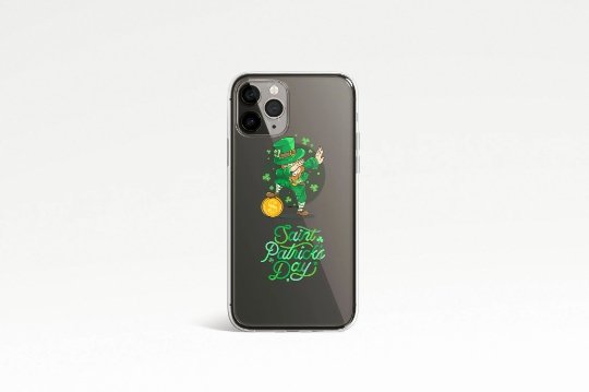 St Patrick's Day Clear Case - Classy Cases - Phone Case - iPhone 12 Pro Max - With gift packaging -