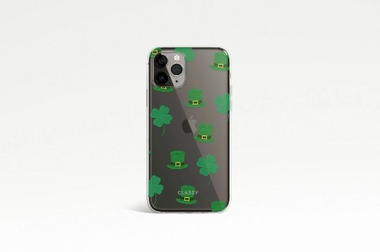 St Patrick's Day Clear Case - Classy Cases - Phone Case - iPhone 12 Pro Max - With gift packaging -