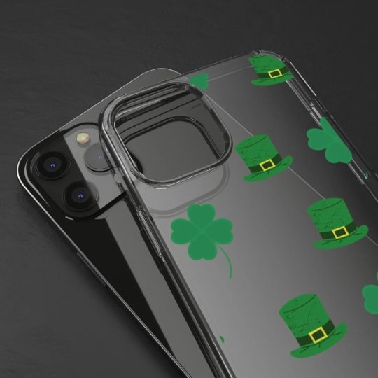 St Patrick's Day Clear Case - Classy Cases - Phone Case - iPhone 12 Pro Max - With gift packaging -