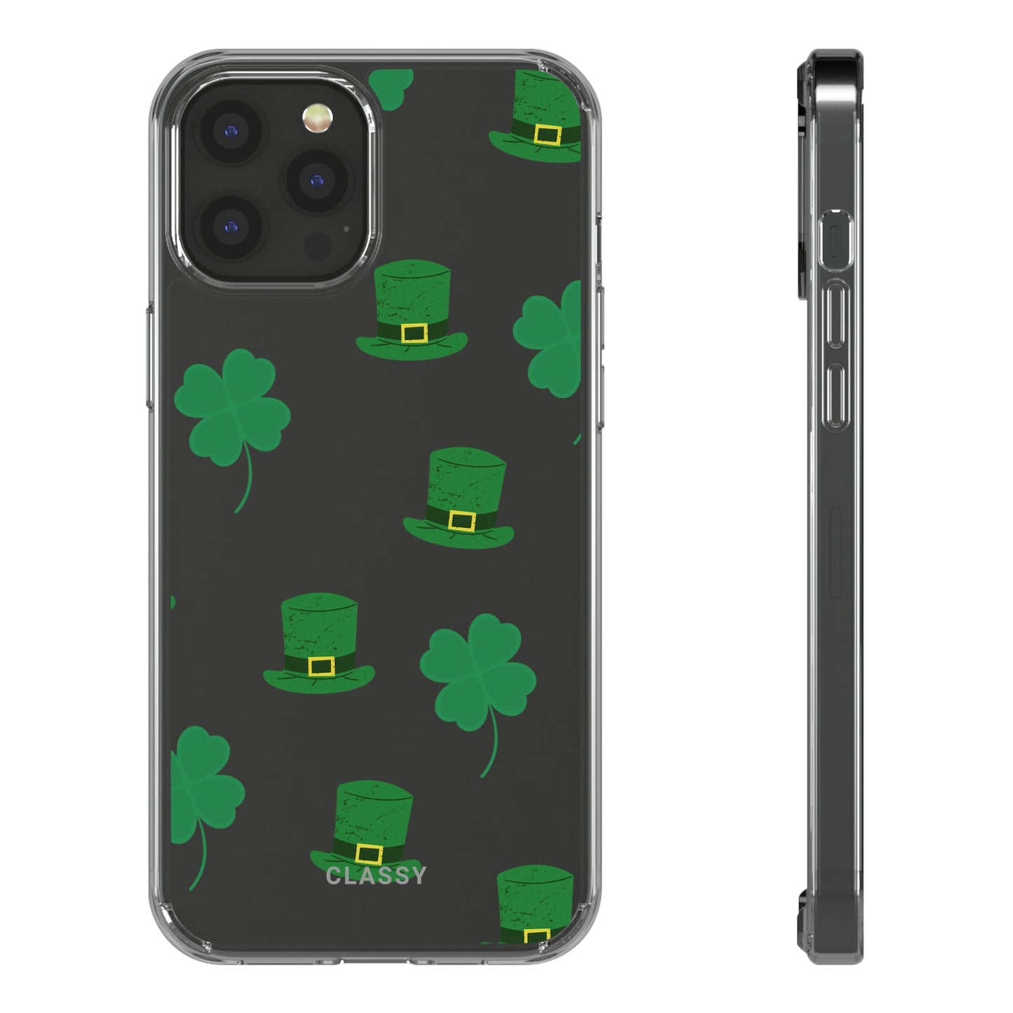 St Patrick's Day Clear Case - Classy Cases - Phone Case - iPhone 12 Pro Max - With gift packaging -