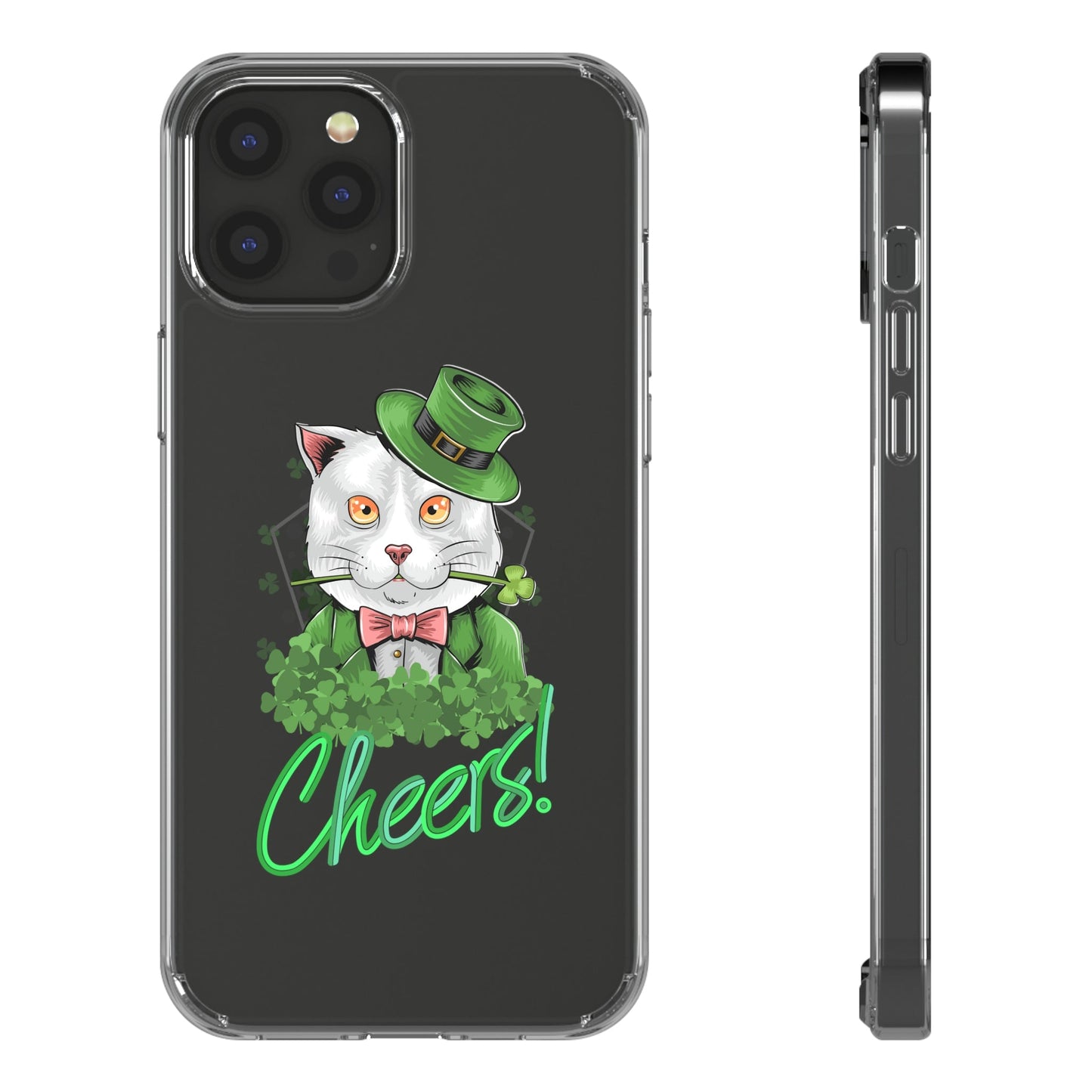 St Patrick's Day Clear Case - Classy Cases - Phone Case - iPhone 12 Pro Max - With gift packaging -
