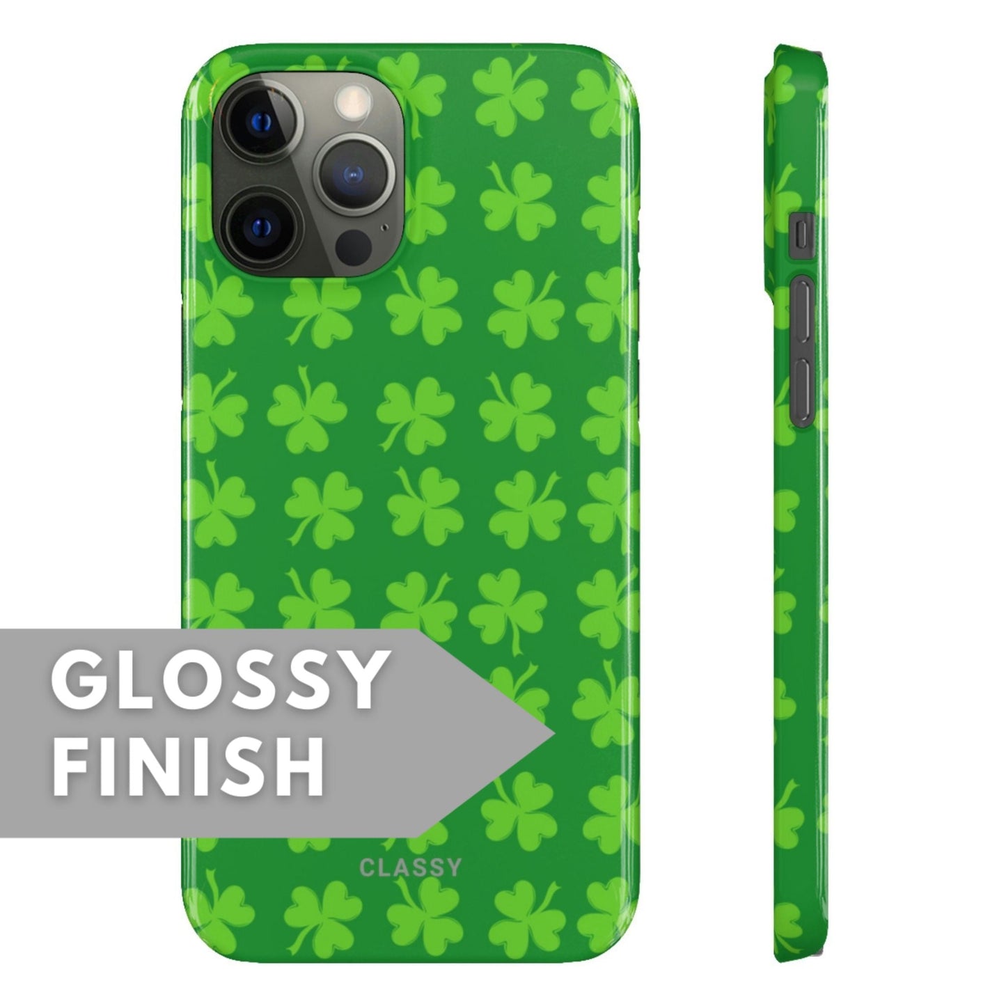 St Patrick's Day Snap Case - Classy Cases - Phone Case - iPhone 12 Pro Max - Glossy -
