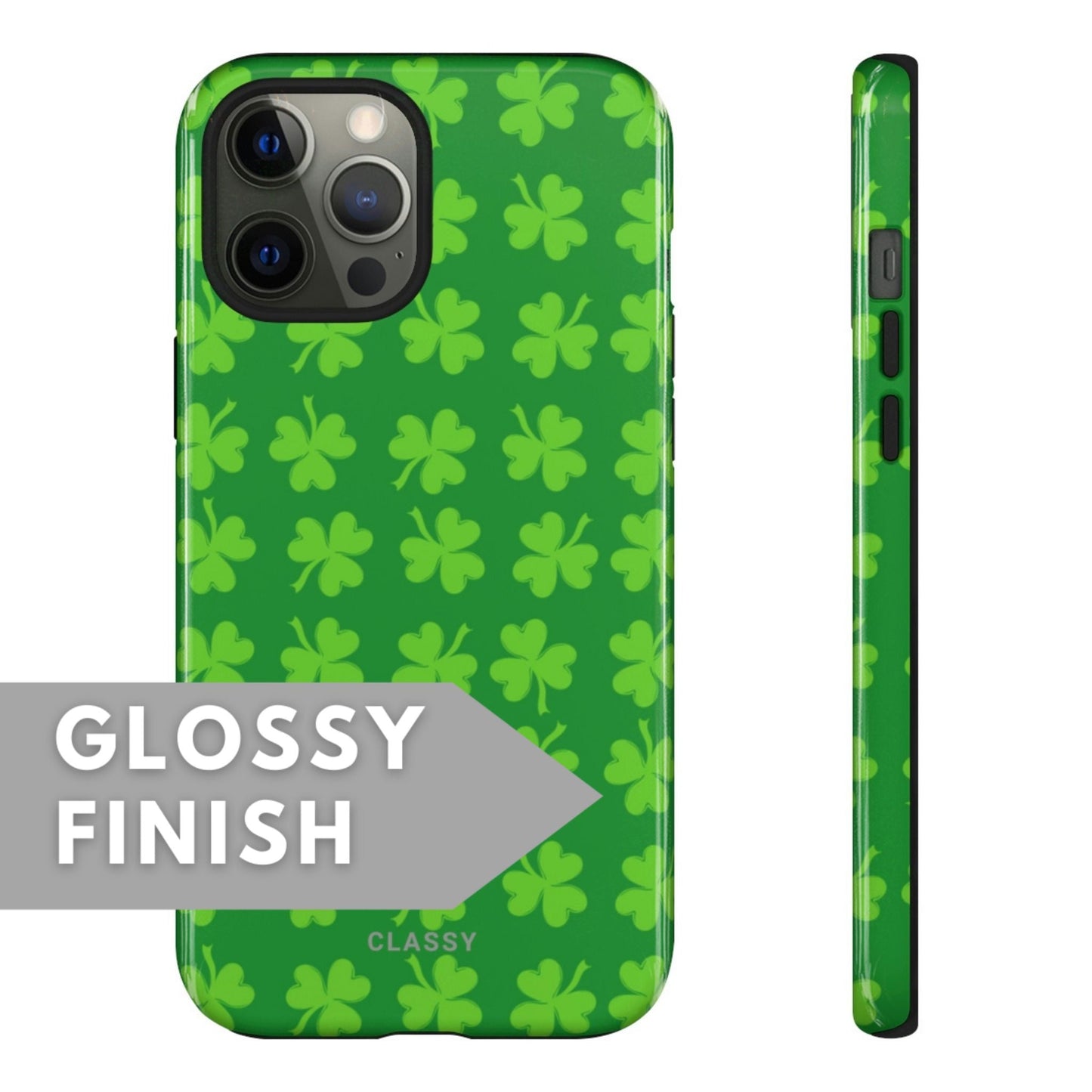 St Patrick's Day Tough Case - Classy Cases - Phone Case - iPhone 12 Pro Max - Glossy -