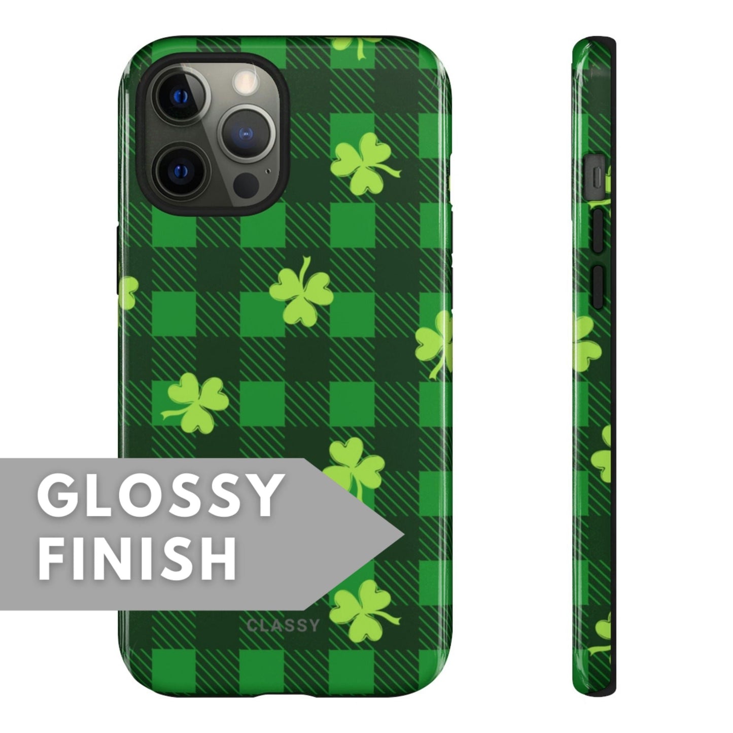 St Patrick's Day Tough Case - Classy Cases - Phone Case - iPhone 12 Pro Max - Glossy -
