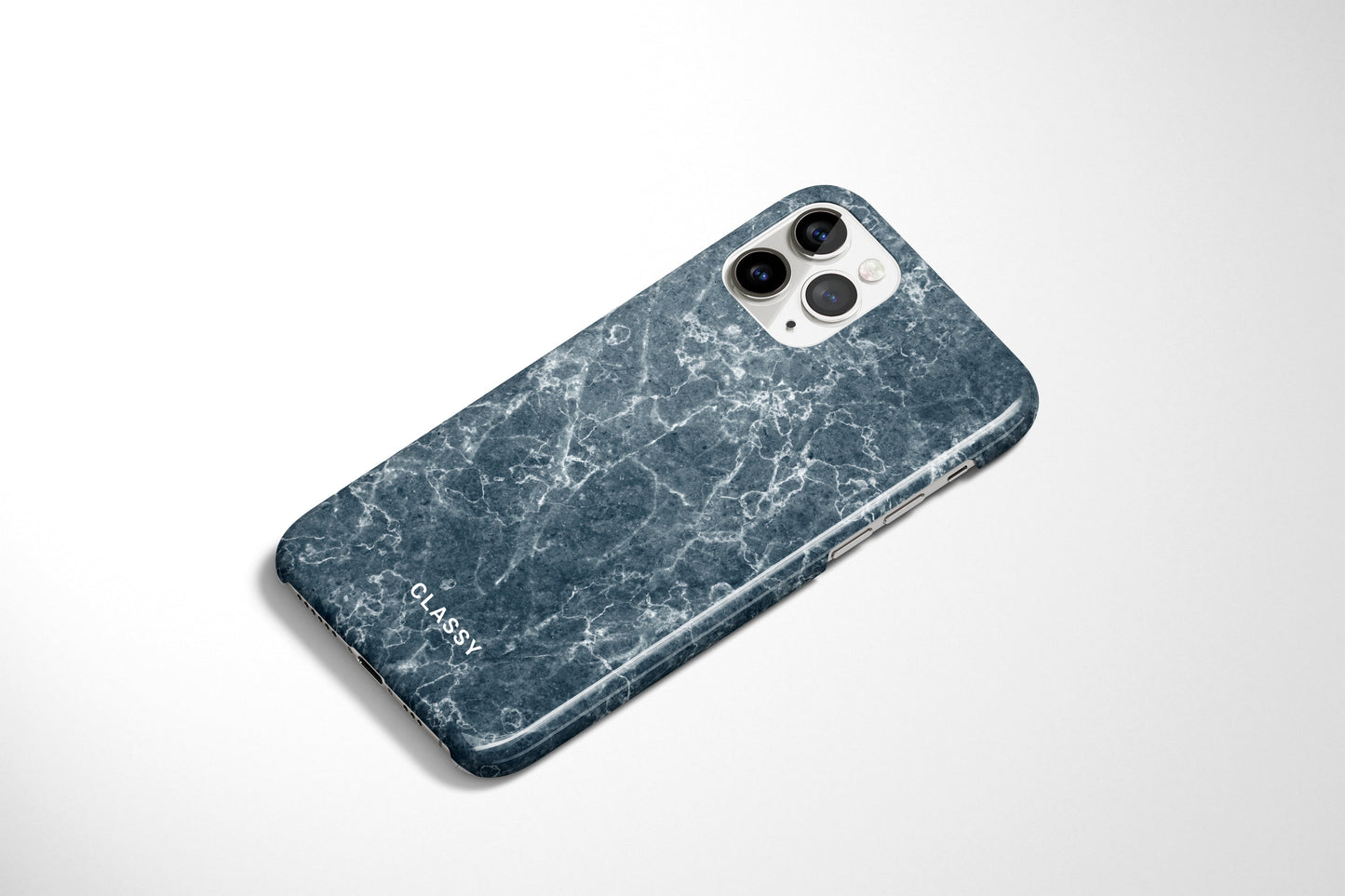 Teal Marble Snap Case - Classy Cases - Phone Case - iPhone 12 Pro Max - Glossy -