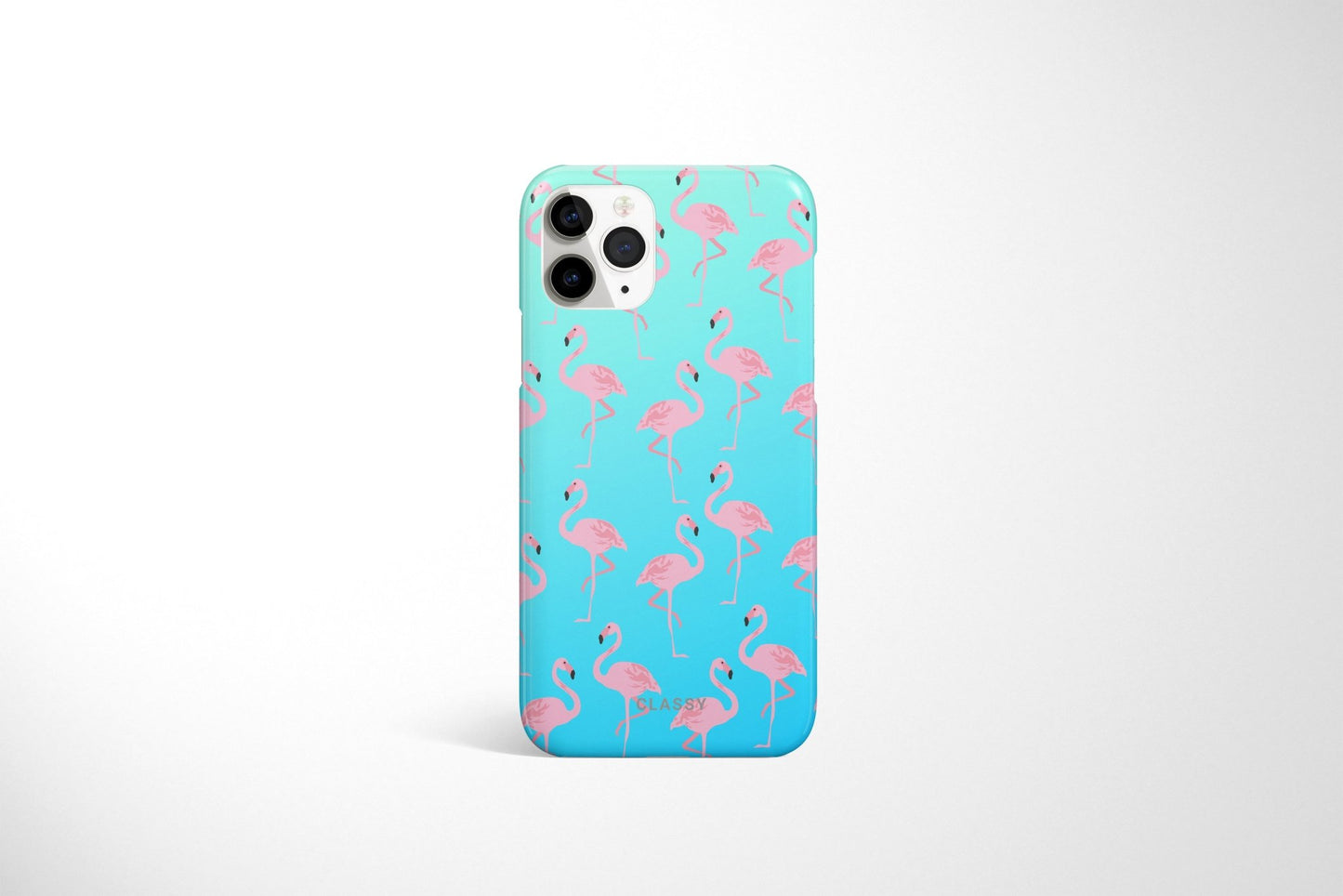Turquoise Flamingos Snap Case - Classy Cases - Phone Case - iPhone 14 - Glossy -