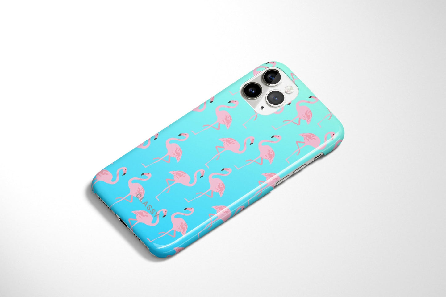 Turquoise Flamingos Snap Case - Classy Cases