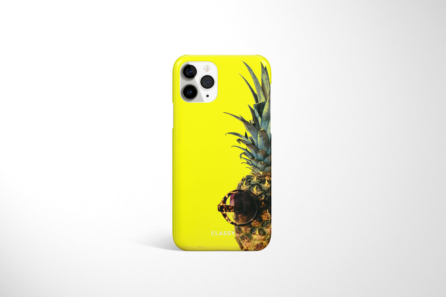 Yellow Pineapple Snap Case - Classy Cases - Phone Case - iPhone 12 Pro Max - Glossy -