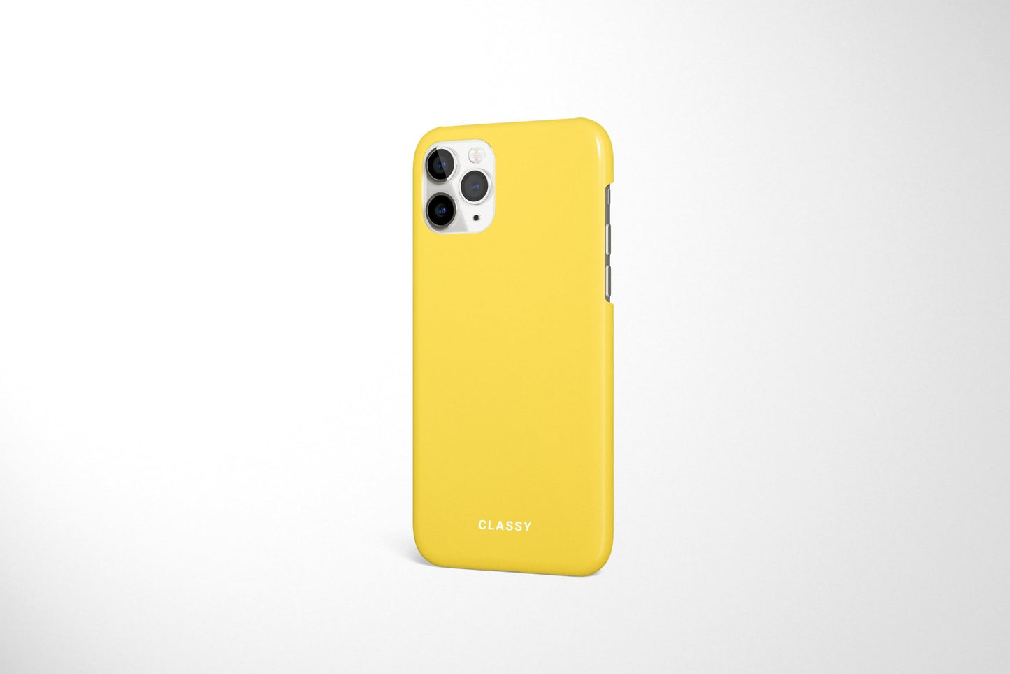 Yellow Snap Case - Classy Cases - Phone Case - iPhone 14 - Glossy -