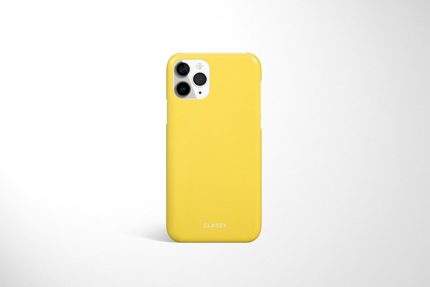 Yellow Snap Case - Classy Cases - Phone Case - iPhone 14 - Glossy -