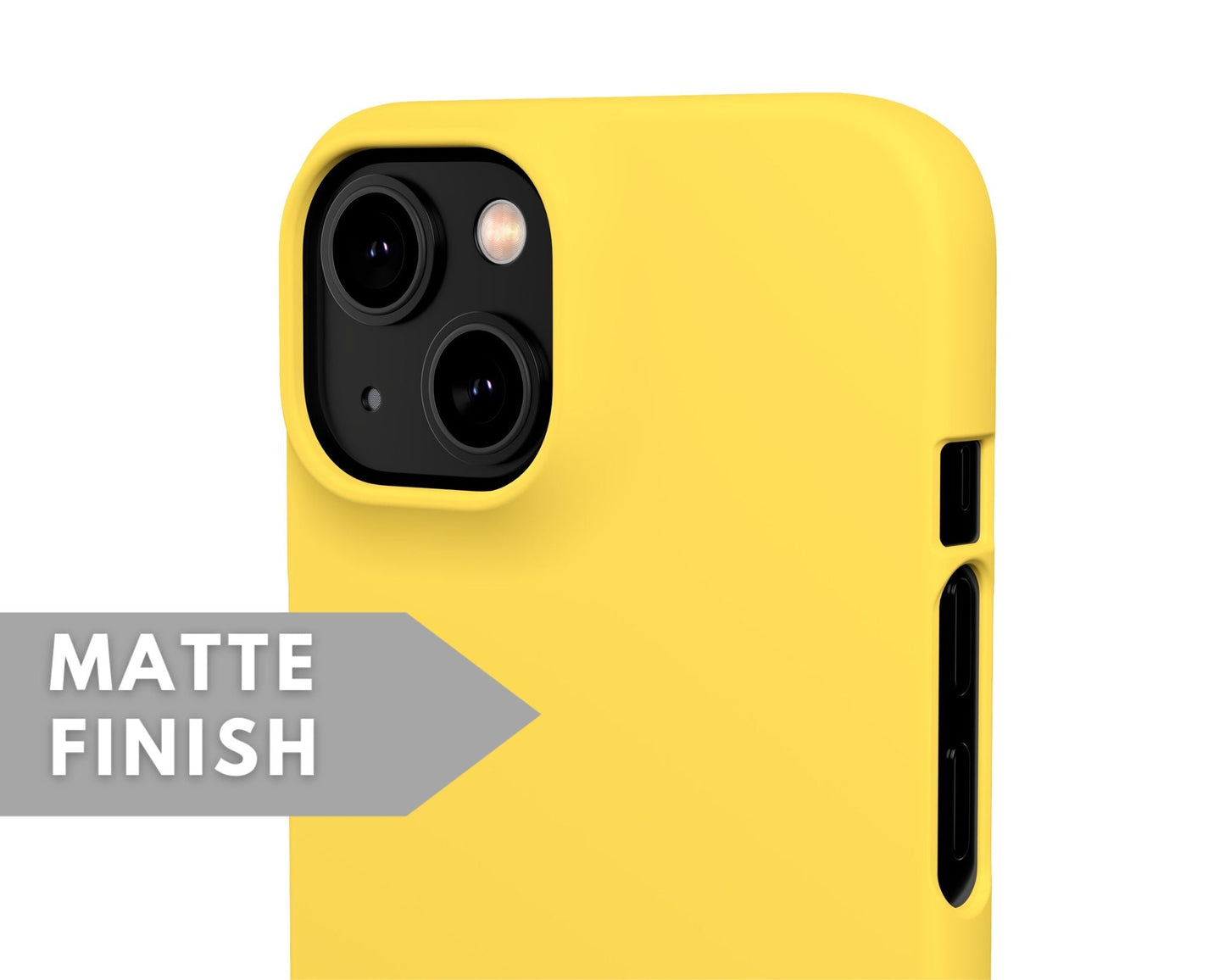 Yellow Snap Case - Classy Cases - Phone Case - iPhone 14 - Glossy -