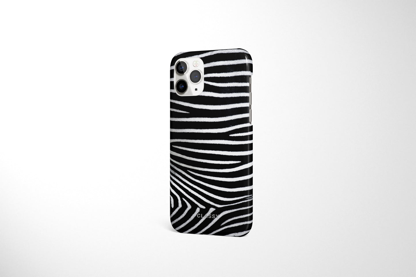Zebra Pattern Snap Case - Classy Cases - Phone Case - iPhone 12 Pro Max - Glossy -