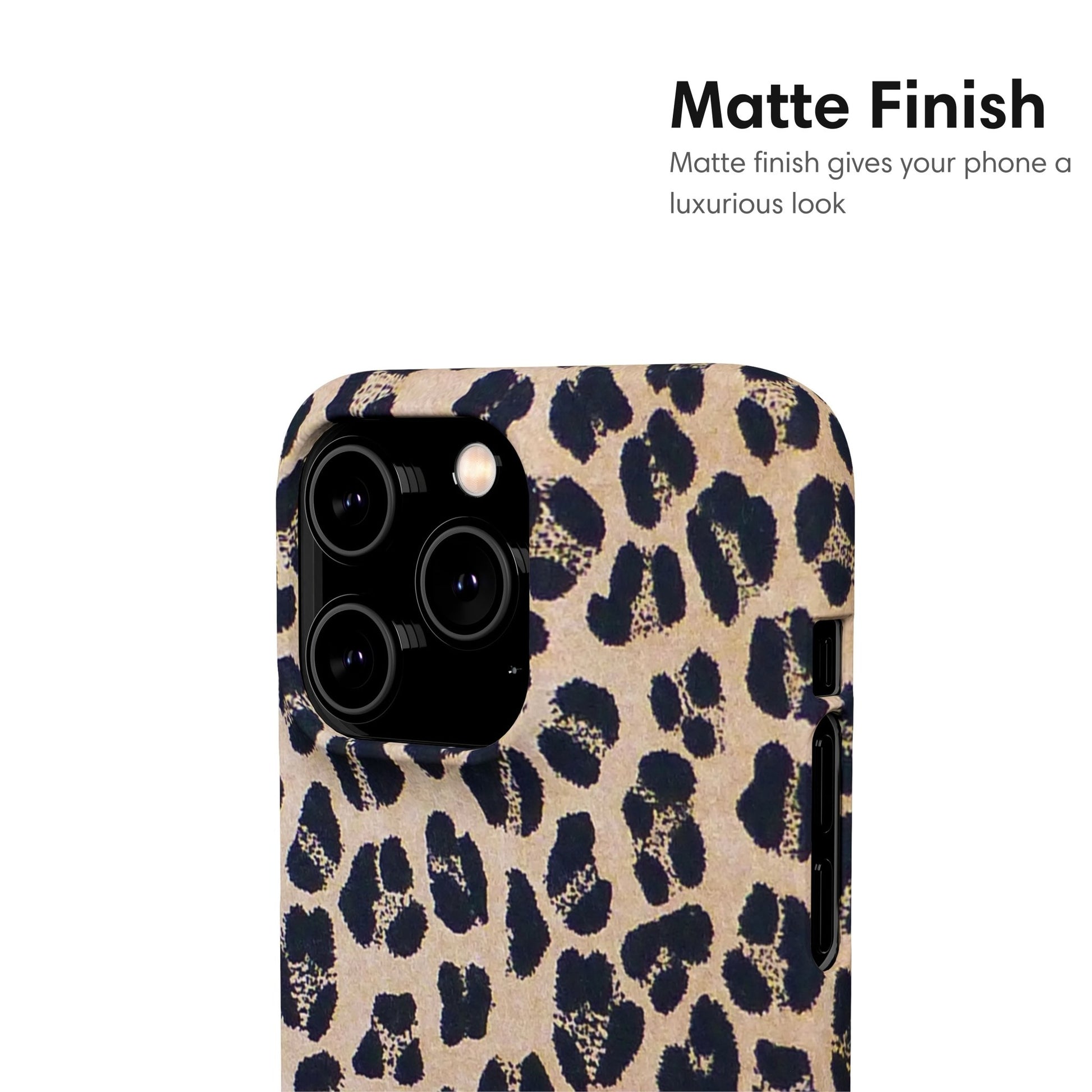 Animal Pattern Snap Case matte