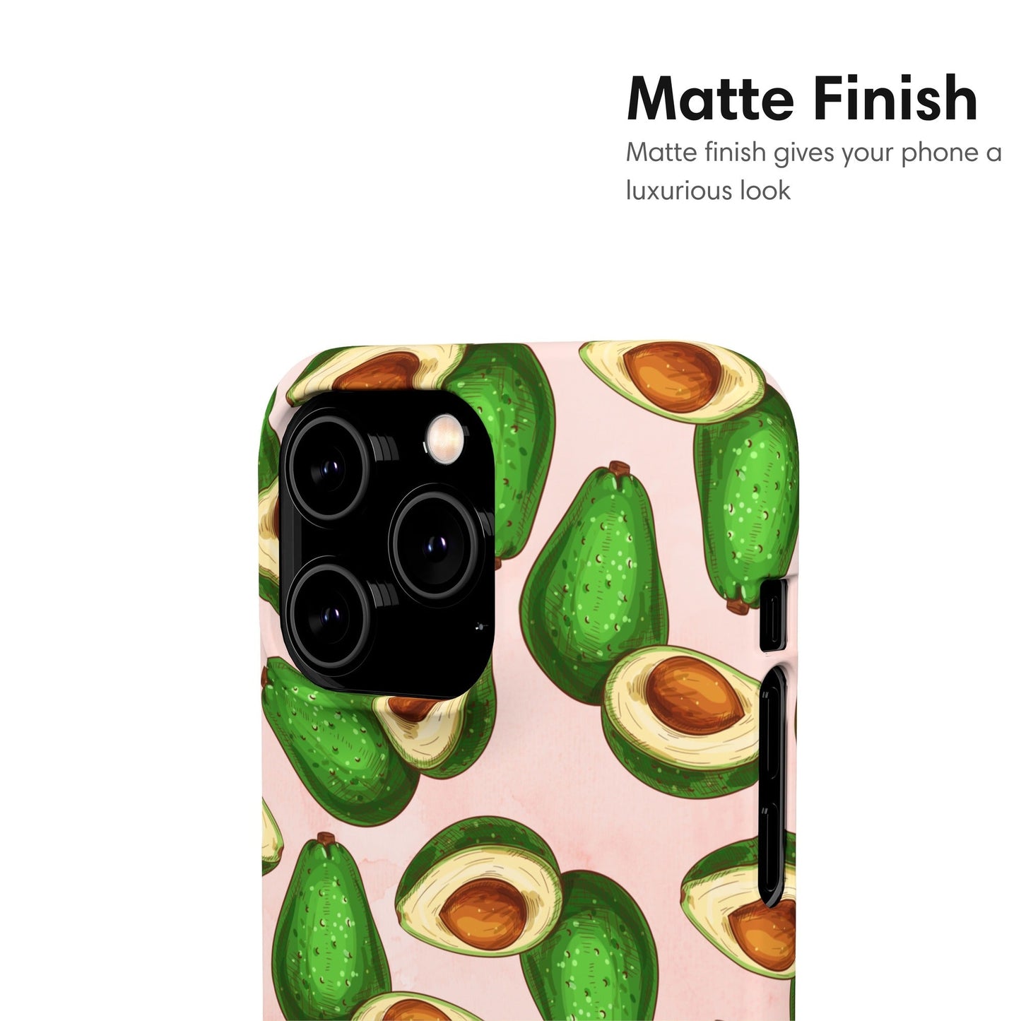 Big Avocados Snap Case matte