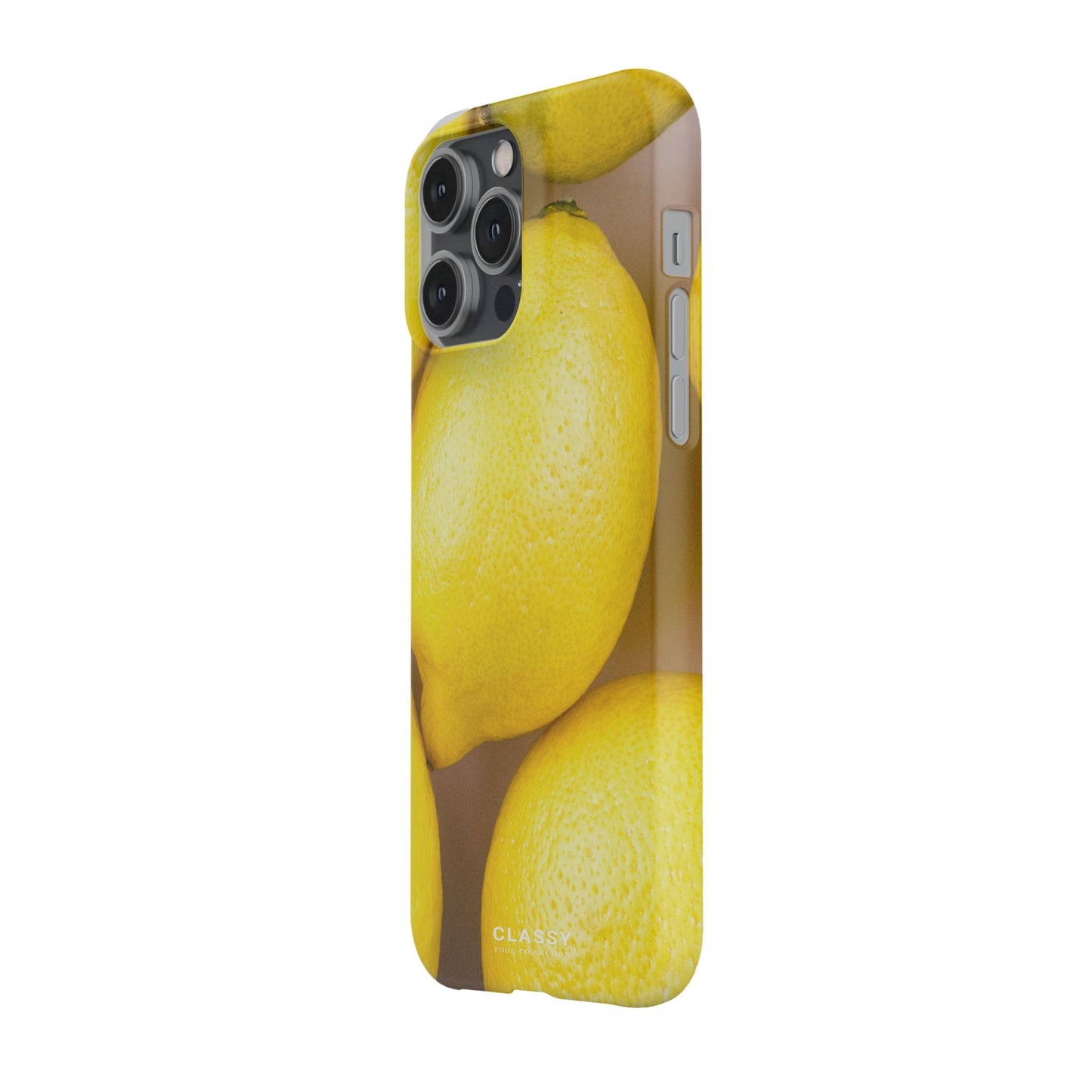 Big Lemons Snap Case side