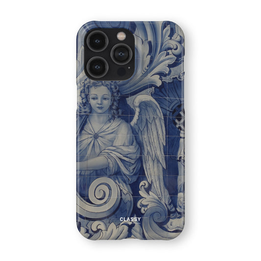 Blue Medieval Art Snap Case front