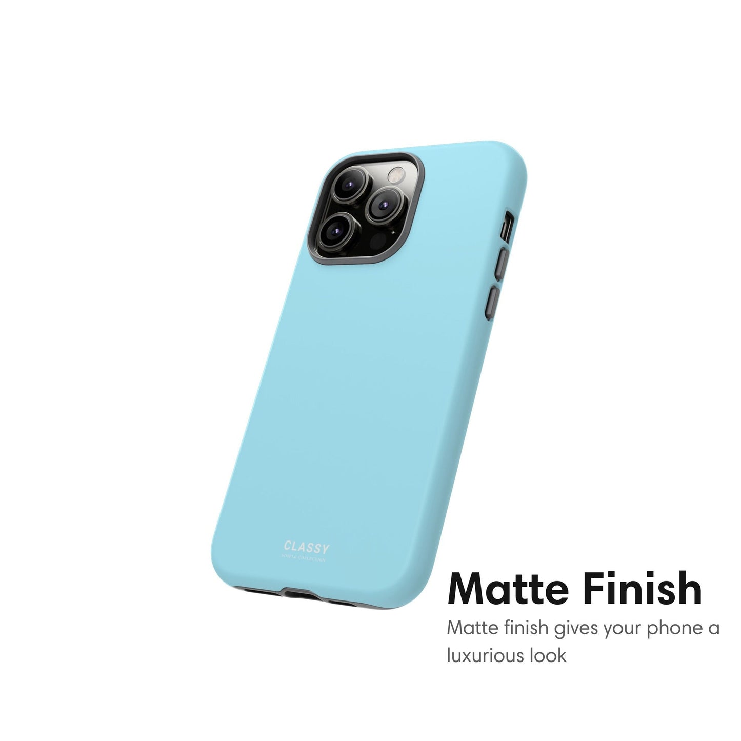 Bright Blue Tough Case matte