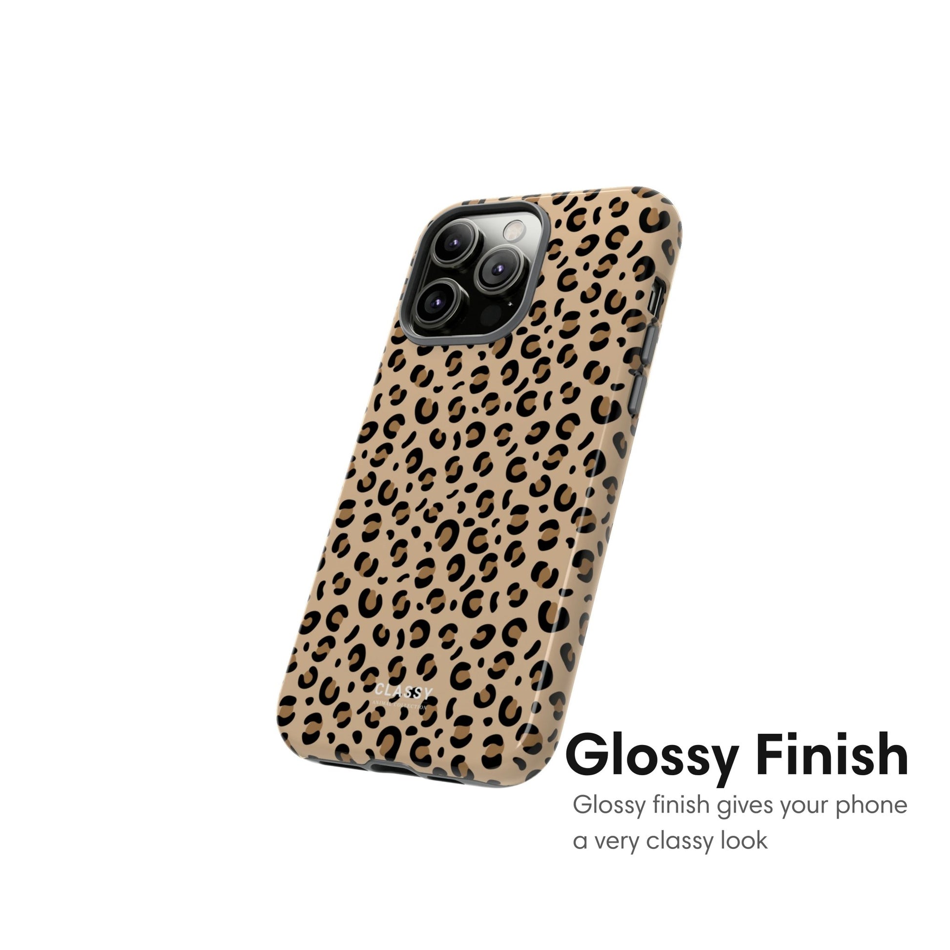 Cheetah Print Tough Case glossy