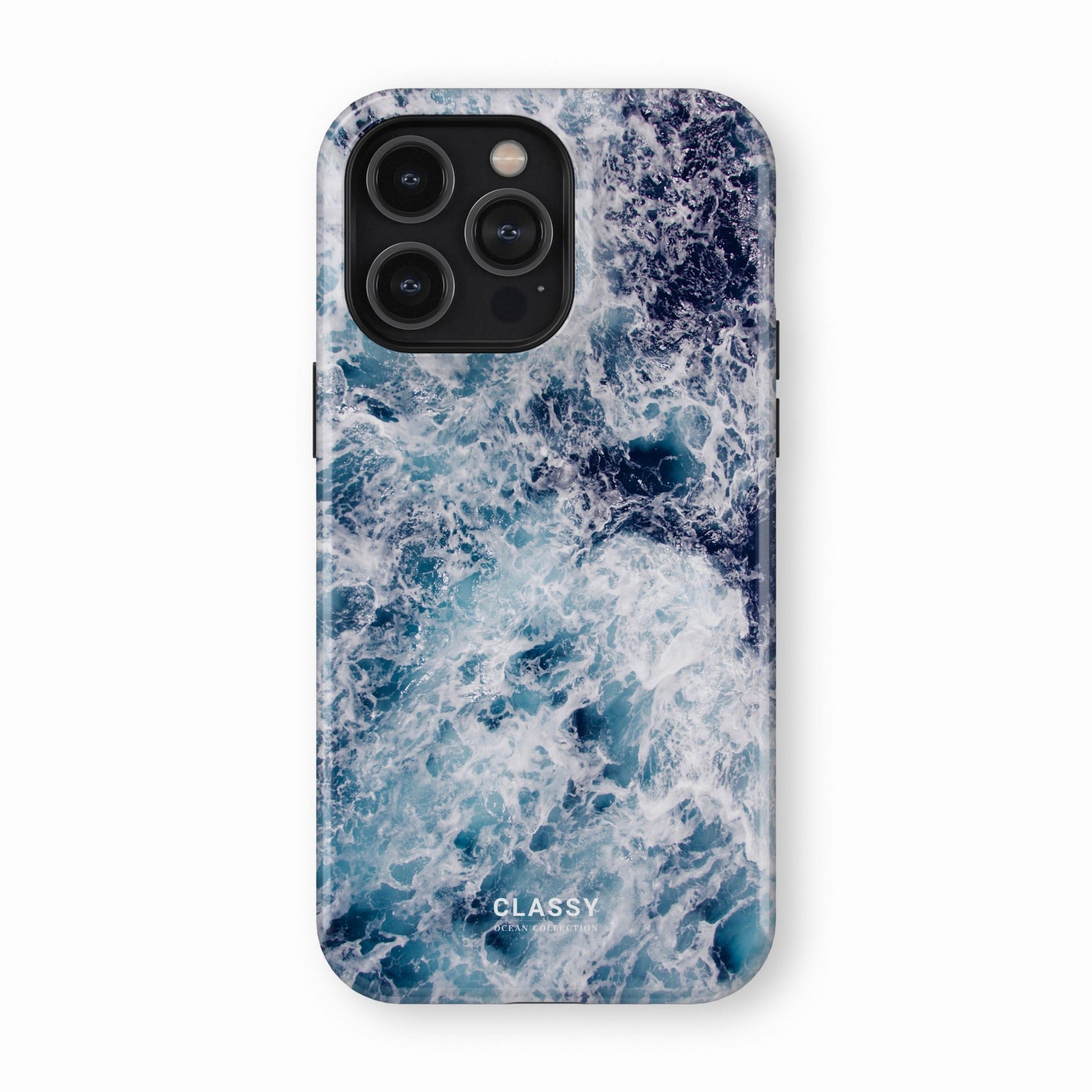 Dark Blue Ocean Tough Case front