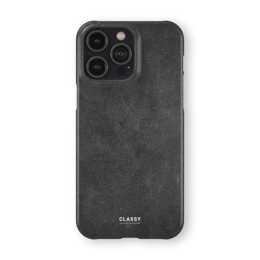 Dark Gray Elegant Snap Case front