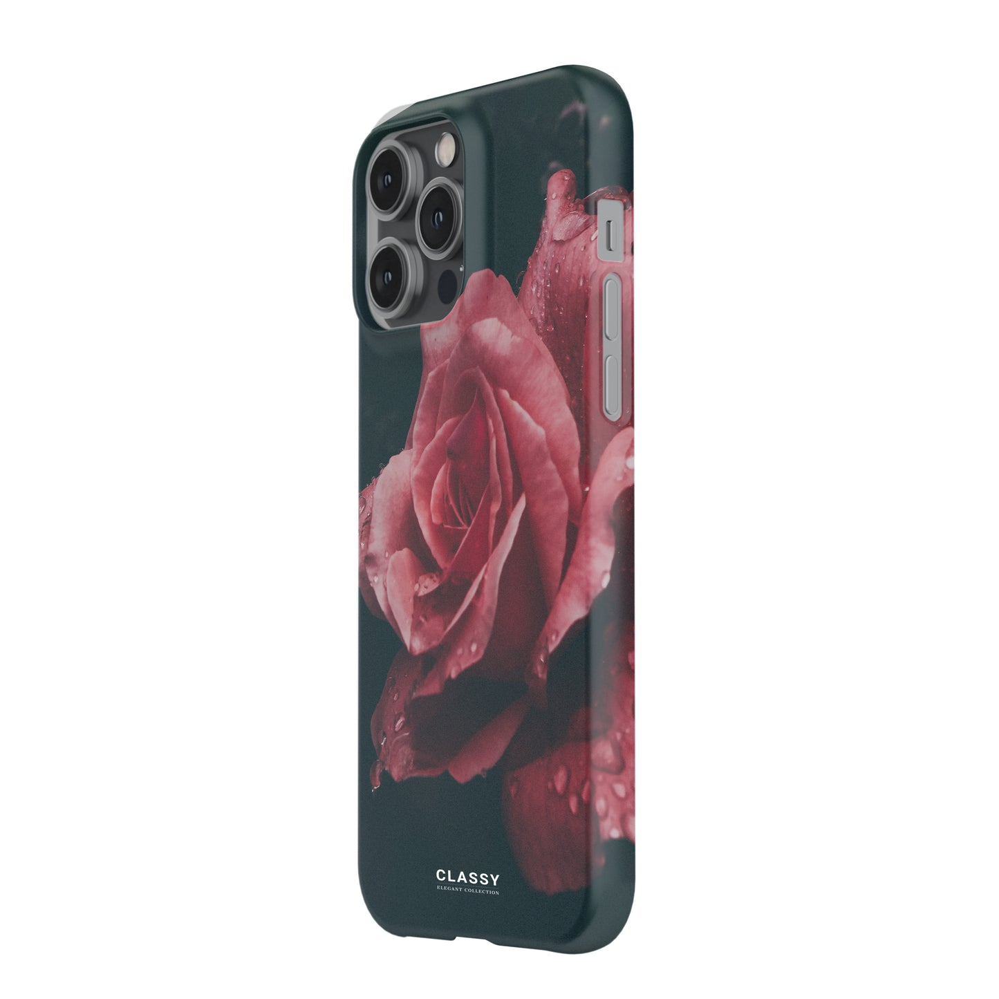 Dark Rose Snap Case side